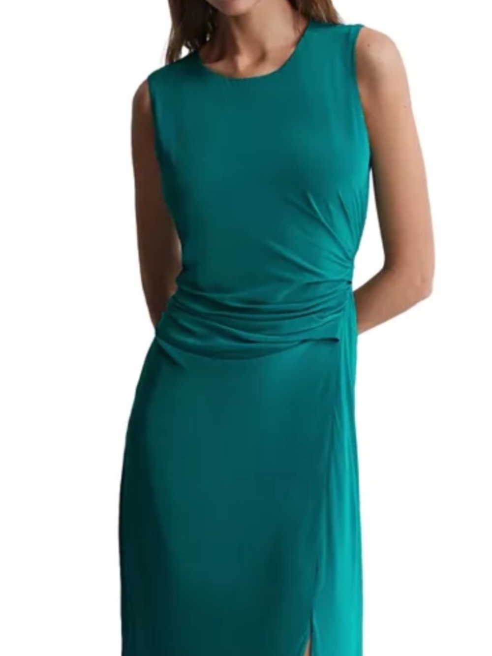 REISS Lexi Ruched Bodycon Dress - Picture 2 of 6